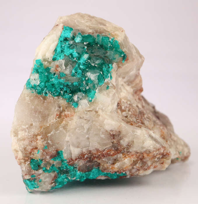 Dioptase on Matrix, Kaokoveld Region, Namibia