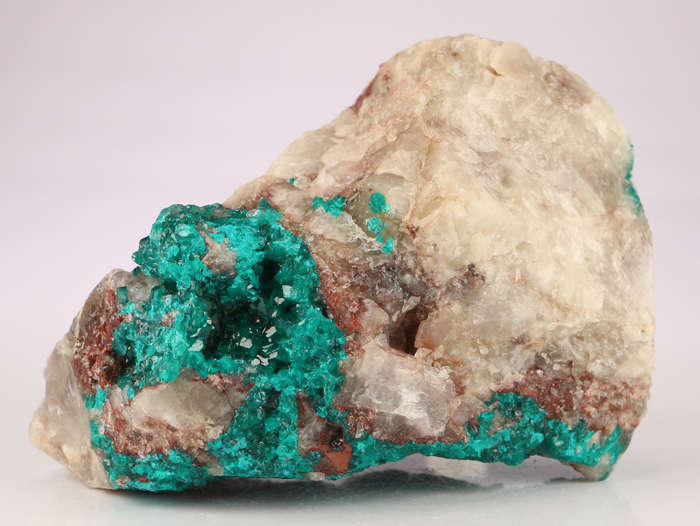 Dioptase on Matrix, Kaokoveld Region, Namibia