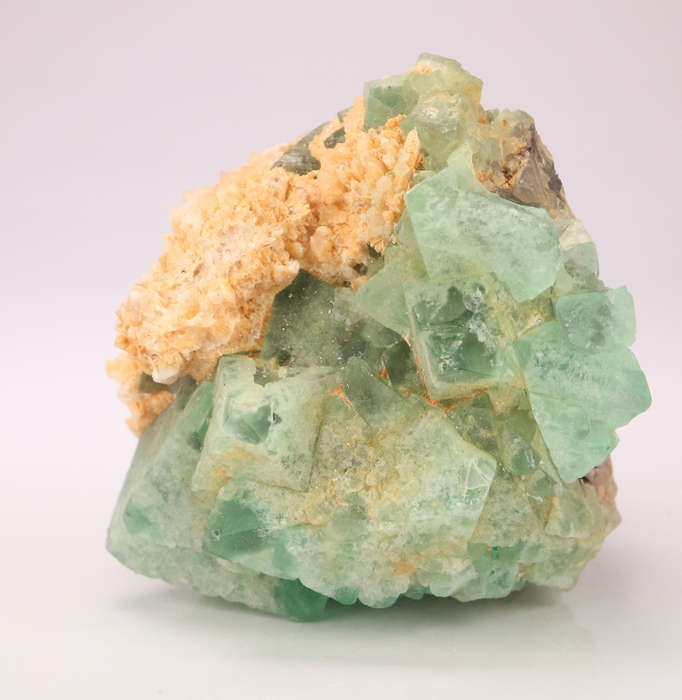 Quartz on Fluorite Cluster, Riemvasmaak, Northern Cape, South Africa