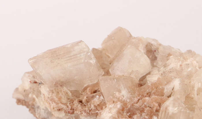 Hydroxyapophyllite on Matrix, N`Chwaning II, Northern Cape, South Africa