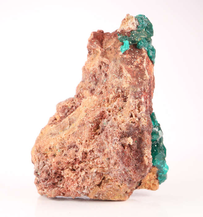 Dioptase on Matrix, Kimbedi, Mindouli, Brazzaville, Congo