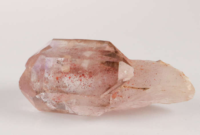 Quartz Scepter Cluster with Hematite incl, Gobobosebberge Mnt, Namibia