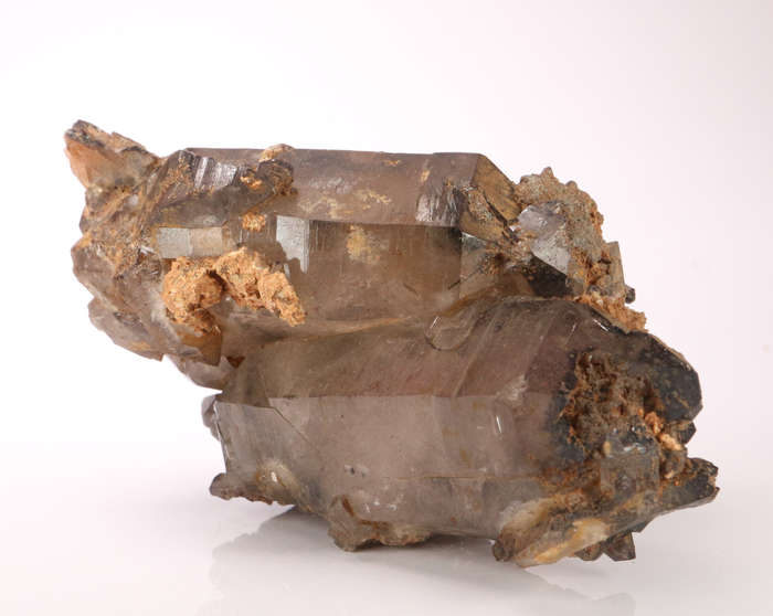 Hematite Included Quartz Cluster, Orange River Area, Northern Cape, South Africa