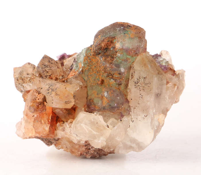 Fluorite and Quartz Cluster, Riemvasmaak, Northern Cape, South Africa