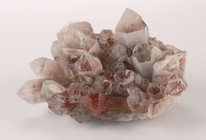 Hematite in Quartz Cluster, Orange River Area, Northern Cape, South Africa