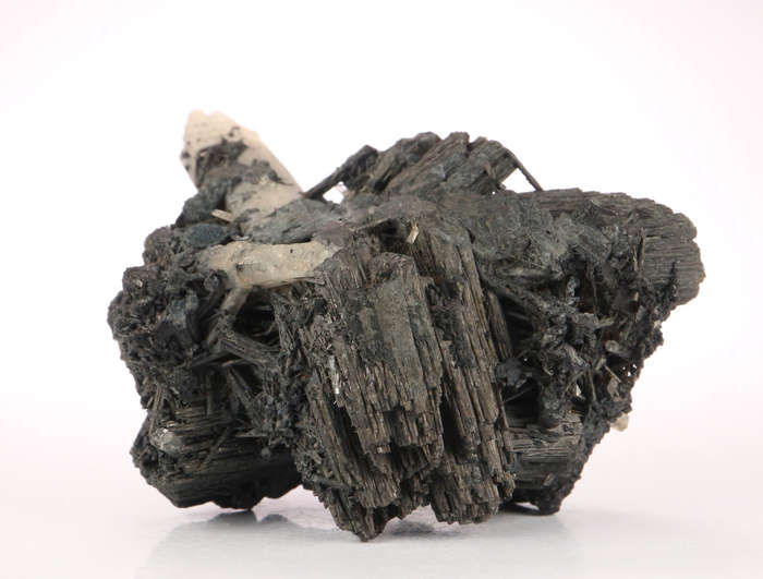 Goshenite on Schorl Cluster, Erongo Mnt Region, Namibia