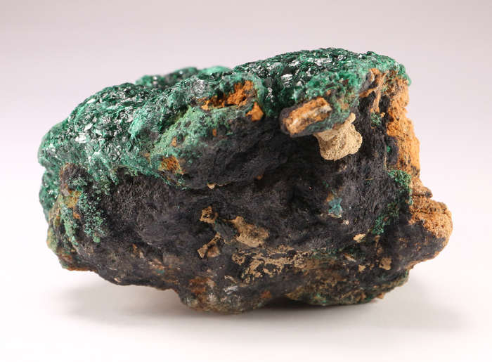 Malachite on Matrix, Mashamba West Mine, DRC