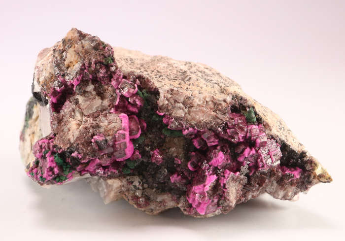 Cobaltoan Calcite on Matrix, Kakanda deposit, Lubudi, Lualaba, DR Congo