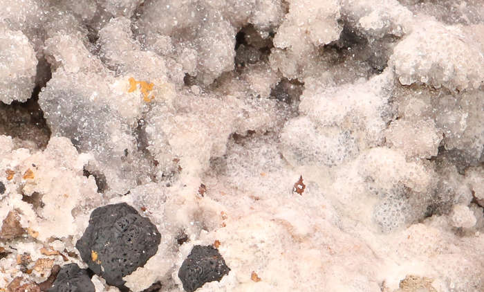 Goethite & Calcite on Matrix, N'Chwaning II, Northern Cape, South Africa