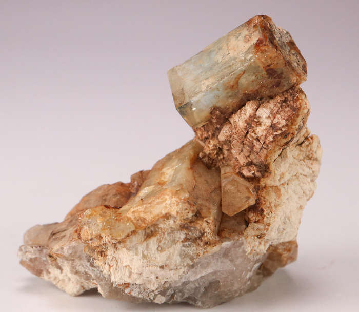 Aquamarine on Matrix, Erongo Mnt Region, Namibia