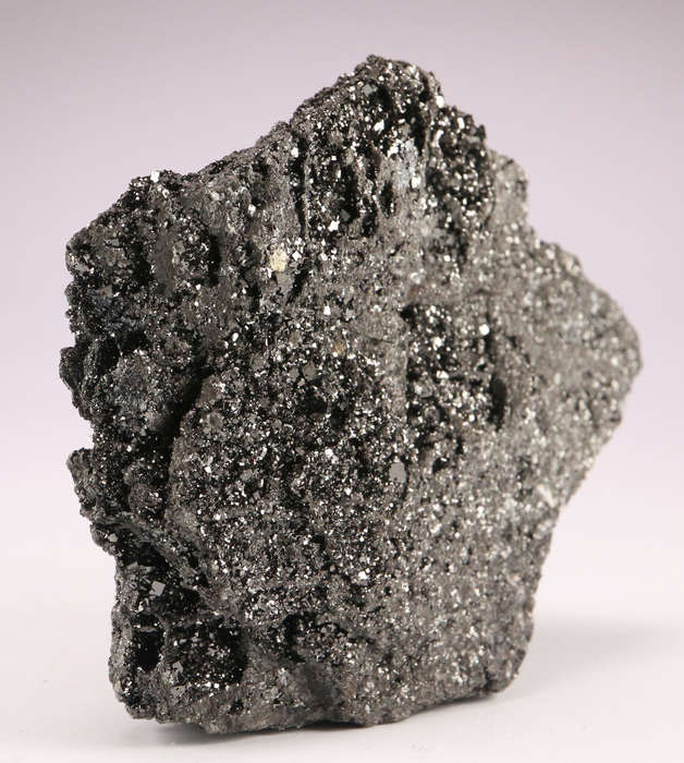 Bixbyite on Matrix with Calcite, N'Chwaning II, Northern Cape, South Africa