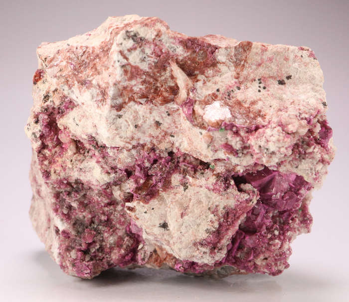 Cobaltoan Calcite on Matrix, Tenke Fungurume, DR Congo