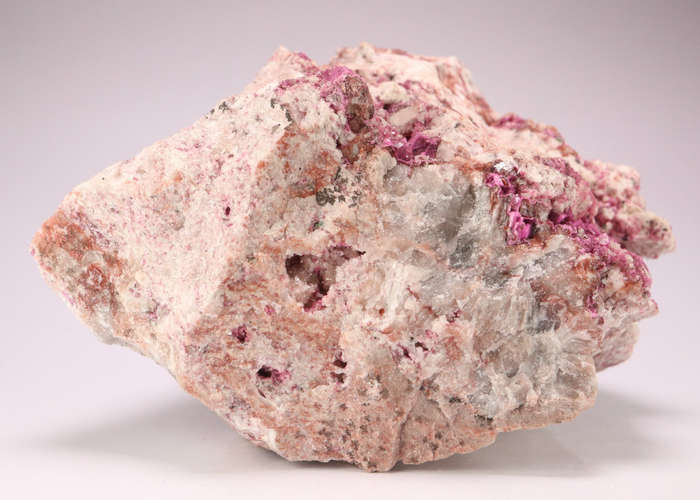Cobaltoan Calcite on Matrix, Tenke Fungurume, DR Congo