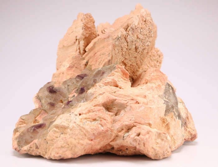 Amethyst and Feldpar Cluster, Brandberg Mnt, Namibia