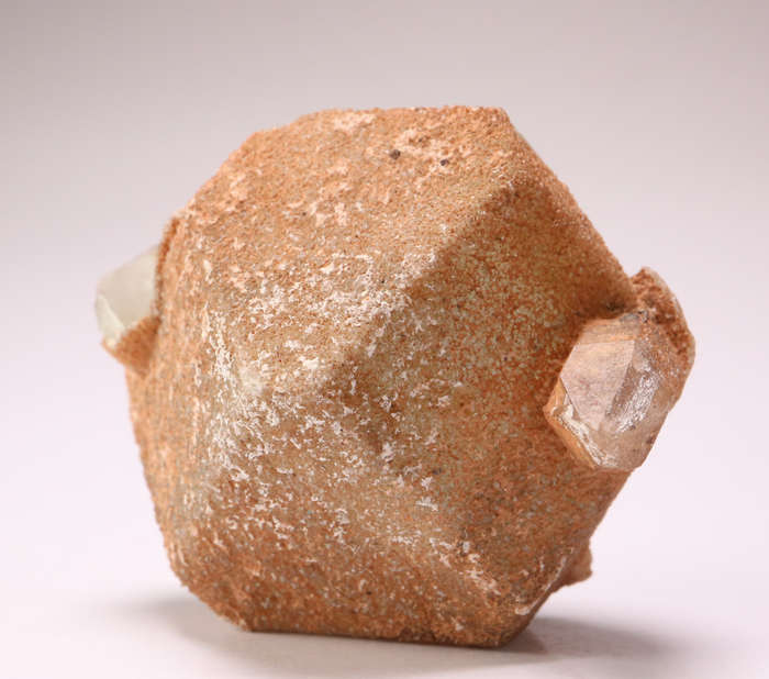 Quartz on Fluorite Crystal, Riemvasmaak, Northern Cape, South Africa