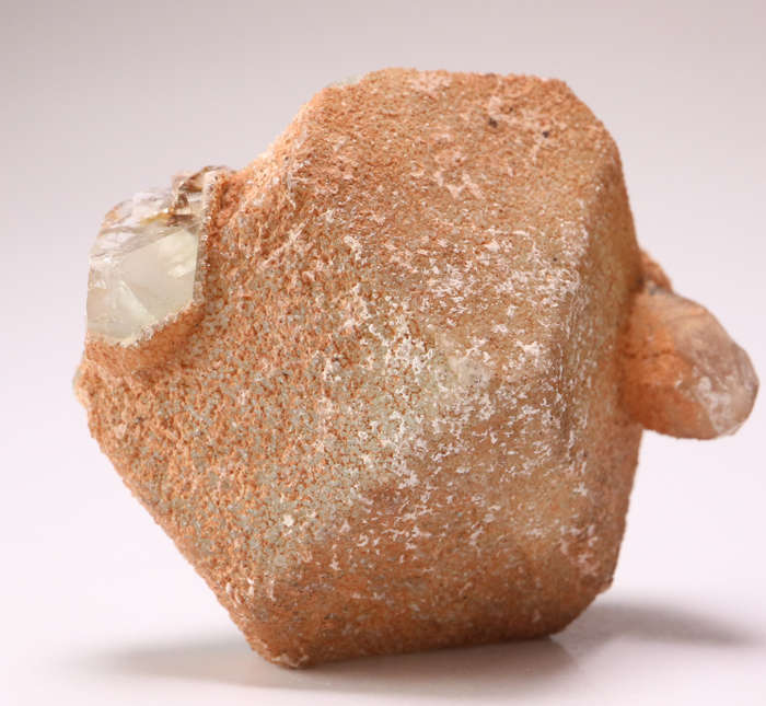 Quartz on Fluorite Crystal, Riemvasmaak, Northern Cape, South Africa