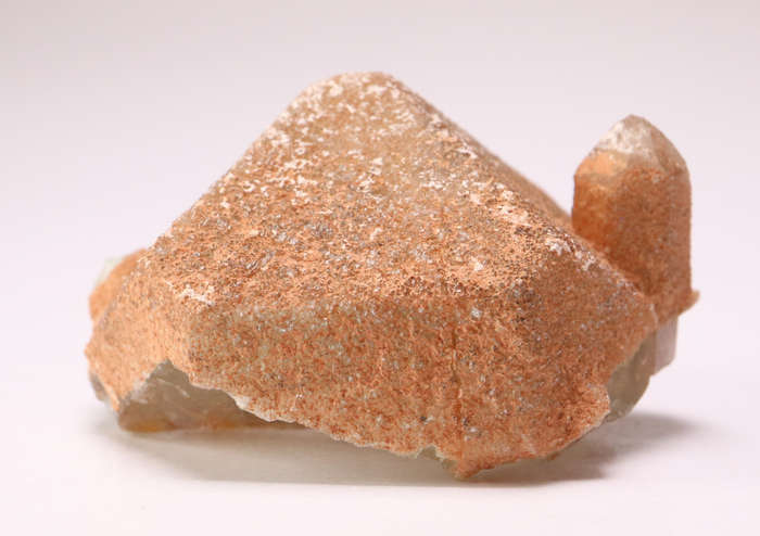 Quartz on Fluorite Crystal, Riemvasmaak, Northern Cape, South Africa