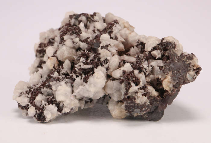 Calcite and Andradite on Matrix, N'Chwaning II, Northern Cape, South Africa