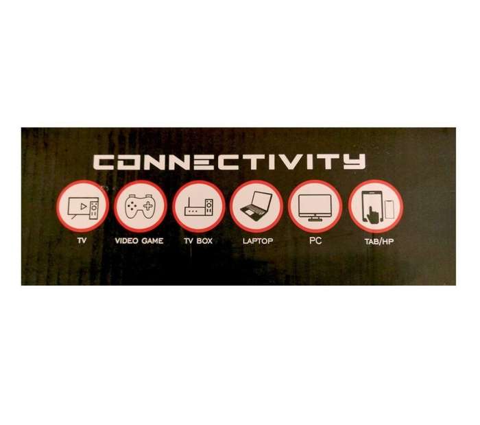 Sound Bar (Includes Slim Remote & Connection Cables)