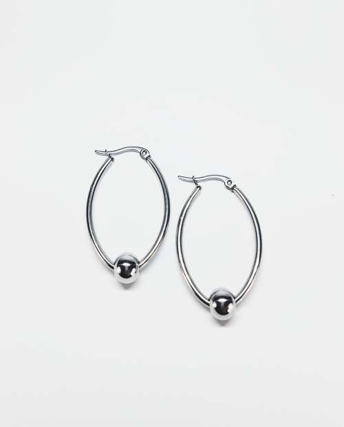 Ball Hoop earrings