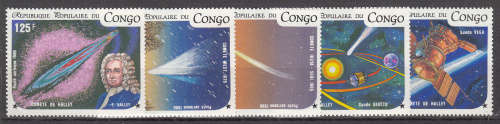1986 Halley's Comet  - Congo  M** - Start a once in a lifetime collection now.