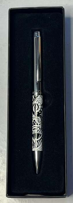 South African Ball Point Pen with Black Ink in Colour Gift Box - Andy Cartwright