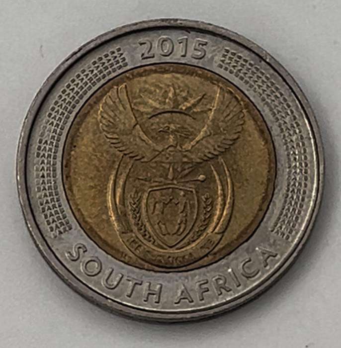 5 Rand 2015 Coinage of Griqua Town South Africa