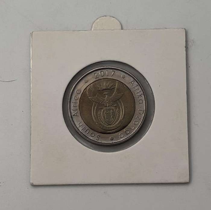 South Africa 5 rand, 2017 Order of the Companions of O. R. Tambo