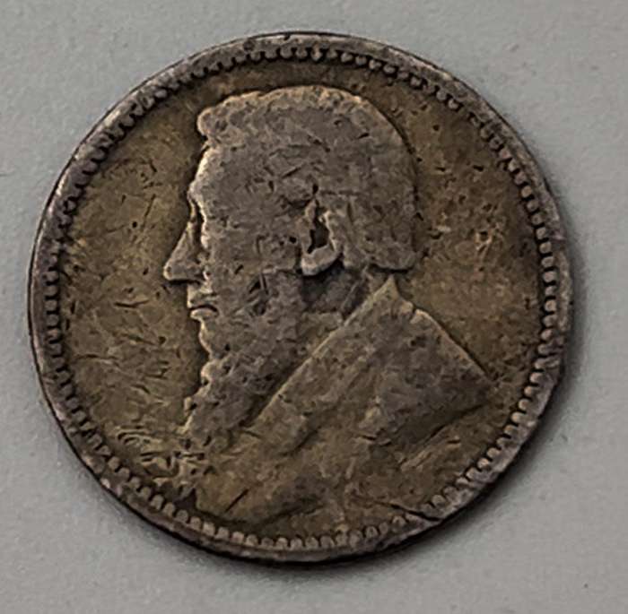 3 Penny Zuid Afrikaansche Republiek 1896