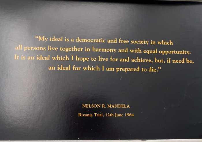 Nelson Mandela Bronze Medallion Inauguration 1994 with Certificates SA Mint