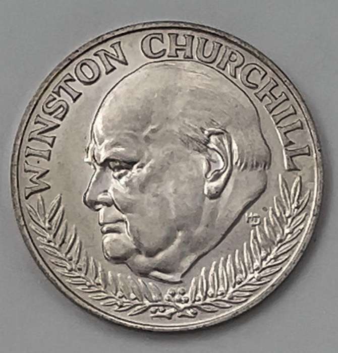 Winston Churchill | In Memoriam 1874-1965 | Silver Medal Coin Commemorative Medal