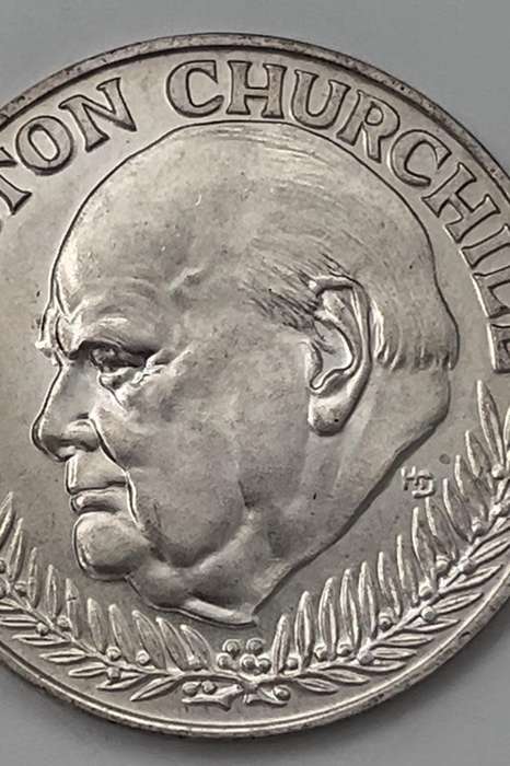 Winston Churchill | In Memoriam 1874-1965 | Silver Medal Coin Commemorative Medal