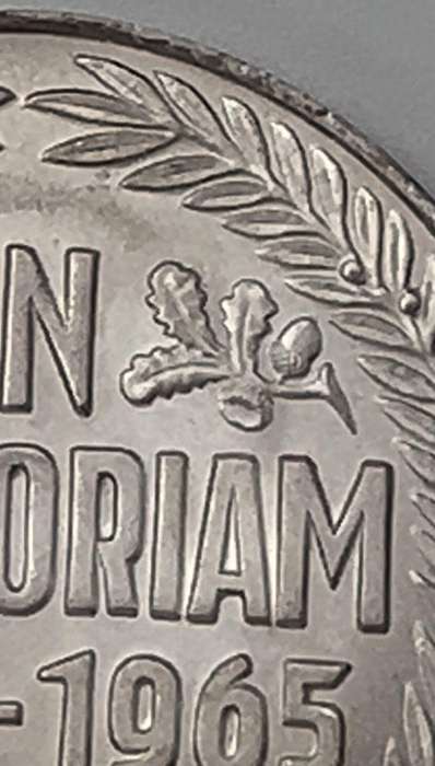 Winston Churchill | In Memoriam 1874-1965 | Silver Medal Coin Commemorative Medal