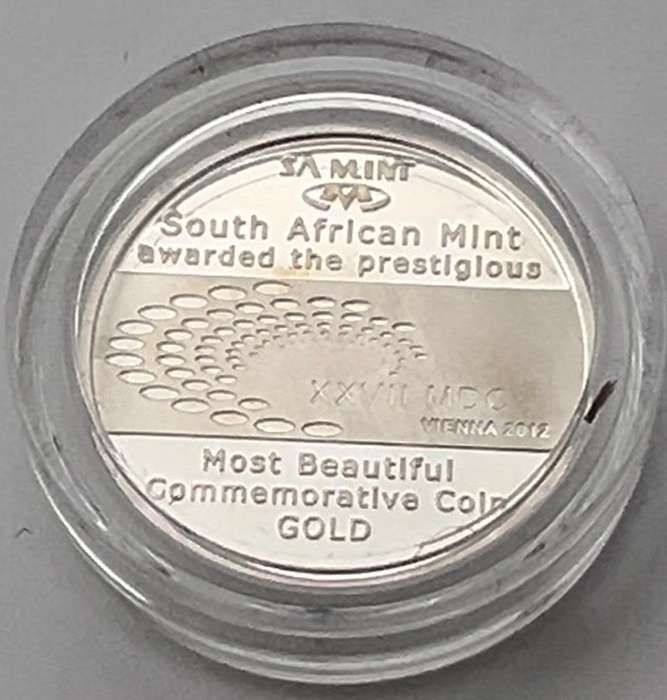 2011 Silver Natura Meerkat Award Medallion, Tickey size, 500 Minted only