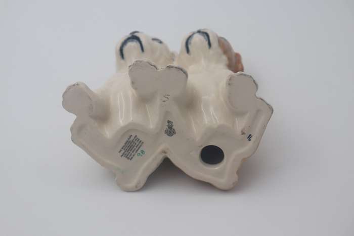 ROYAL DOULTON THE BULLDOG PUPS DA248 FAWN FIGURE LTD ED 98/1000