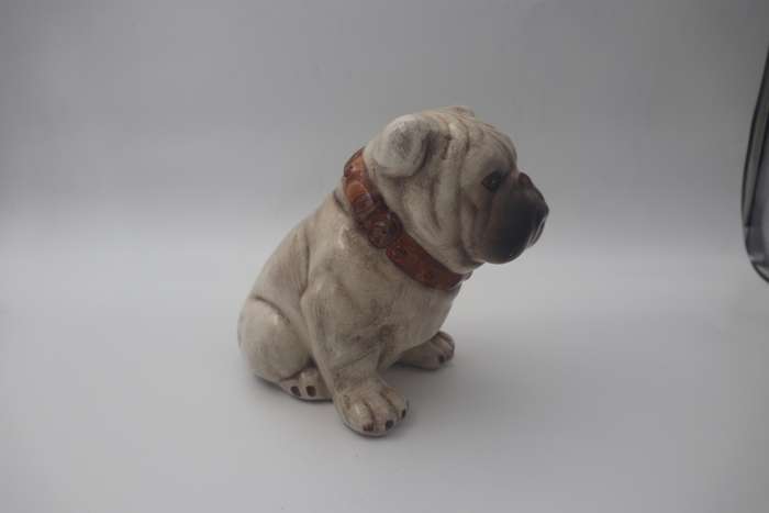 Ceramic Bulldog Ornament