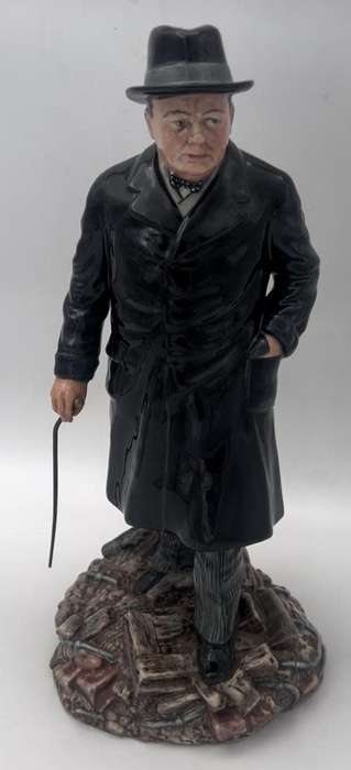 Royal Doulton -Winston S Churchill- Limited Edition Figure Hn3433 1992