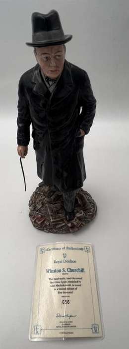 Royal Doulton -Winston S Churchill- Limited Edition Figure Hn3433 1992