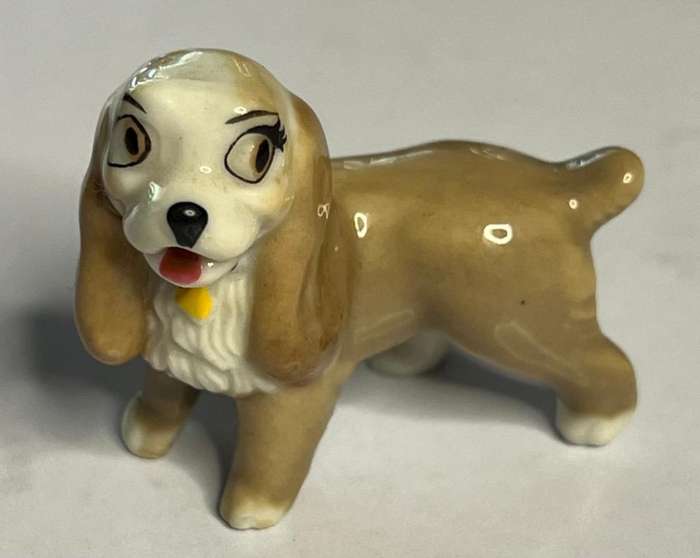 LADY Rare WADE Whimsies Walt Disney Collectible Dog Figurine