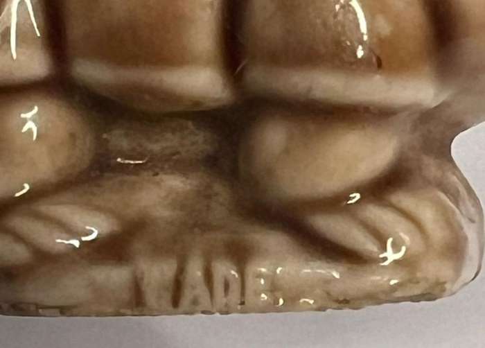 Vintage WADE WHIMSIES Flintstones Dinosaur Rhino FIGURINE