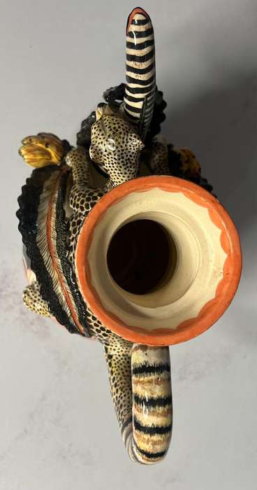 Ardmore Exclusive Stunning Cheetah Teapot - One of a kind