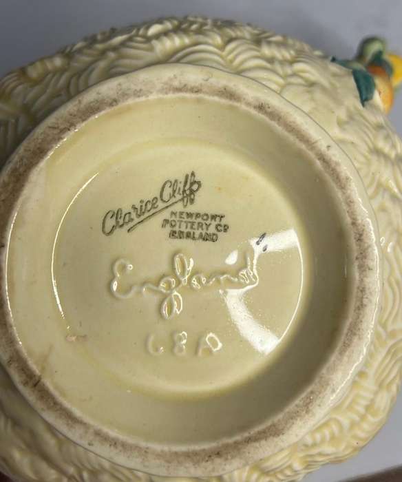 Clarice Cliff Celtics Harvest Leaf and Berry Pattern Tea Pot