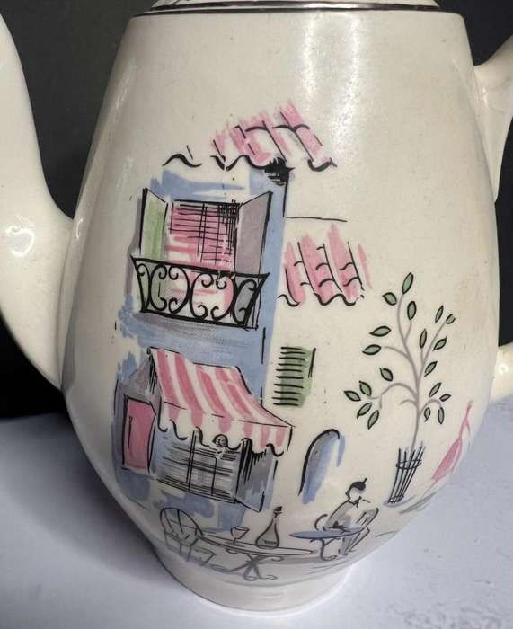 Rare Coffee Pot & Lid Montmartre by MEAKIN, ALFRED