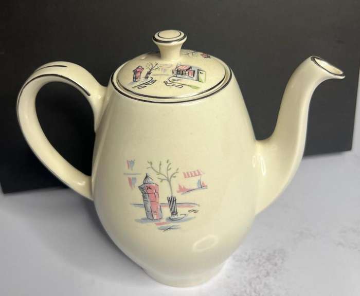 Rare Coffee Pot & Lid Montmartre by MEAKIN, ALFRED