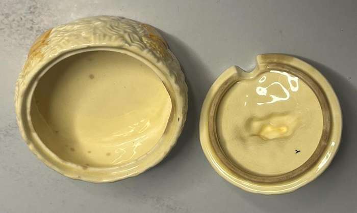 Clarice Cliff Celtic Harvest Sugar Bowl with cover