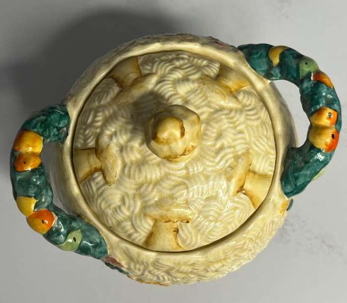 Clarice Cliff `Celtic Harvest` Biscuit Barrel