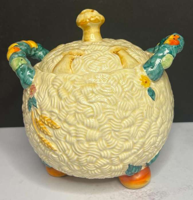 Clarice Cliff `Celtic Harvest` Biscuit Barrel
