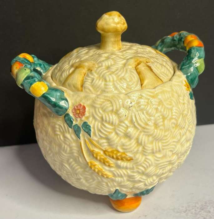 Clarice Cliff `Celtic Harvest` Biscuit Barrel