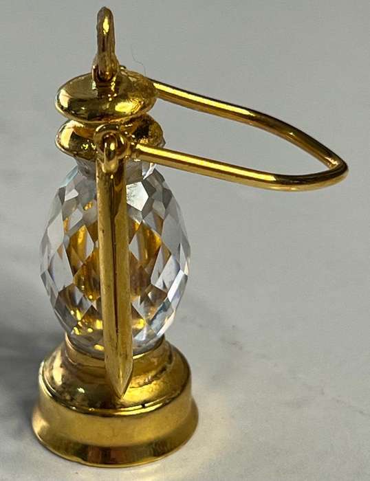 SWAROVSKI CRYSTAL MEMORIES  LANTERN GOLD