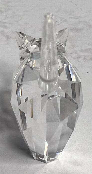 Swarovski Crystal Figure Cat With Pointy Tail